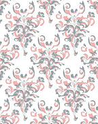 Floral Swirls And Flourishes Pattern Rug