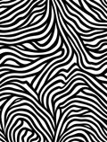 Bold Abstract Wave Pattern Rug