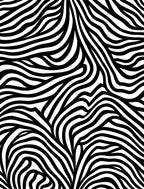 Bold Abstract Wave Pattern Rug