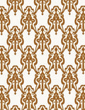 Elegant Floral Damask Pattern Rug