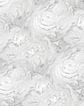 Monochrome Swirl Abstract Texture Rug