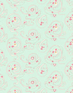 Whimsical Swirls Floral Accents Rug