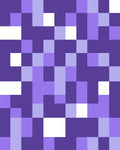 Modern Abstract Purple Squares Pattern Rug