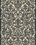 Classic Floral Scrollwork Pattern Rug