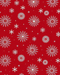 Winter Snowflake Pattern Rug