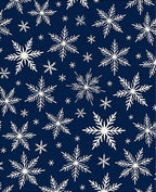 Winter Snowflake Pattern Design Rug