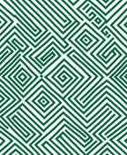 Geometric Maze Pattern Rug