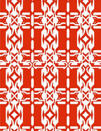 Bold Tribal Geometric Pattern Rug
