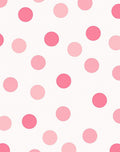 Sweet Pink Polka Dot Pattern Rug
