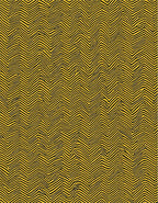 Jagged Yellow Black Wavy Stripes Rug