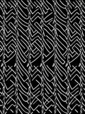 Monochrome Abstract Geometric Stripe Rug