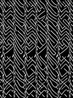 Monochrome Abstract Geometric Stripe Rug