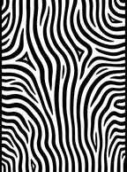 Bold Black White Stripe Pattern Rug