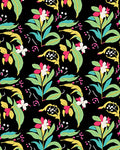 Tropical Floral Pattern Design Rug