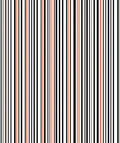 Striped Red White Black Pattern Rug
