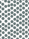 Geometric Hexagon Pattern Design Rug