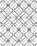 Hand Drawn Geometric Lattice Design Rug