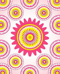 Sunburst Boho Mandala Design Rug