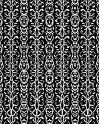 Black White Abstract Tribal Pattern Rug
