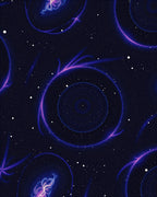 Cosmic Swirls Stardust Pattern Rug