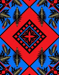 Bold Geometric Tropical Pattern Rug