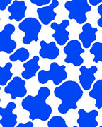 Blue Cream Swirl Pattern Rug