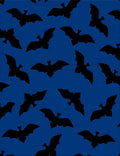 Midnight Flying Bats Pattern Rug