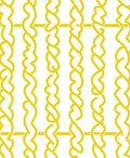 Golden Braided Rope Pattern Rug