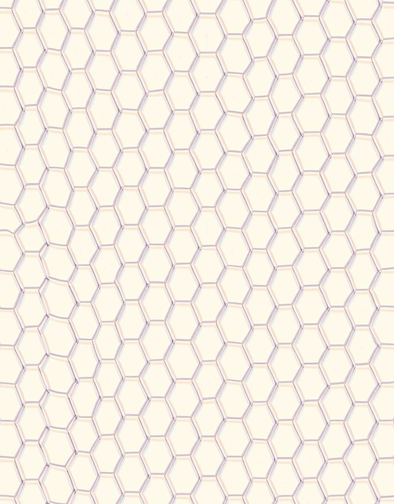 Hexagonal Pattern Modern Geometric Design Rug
