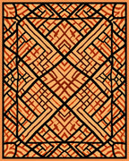 Geometric Abstract Design Rug