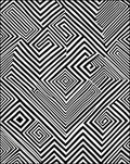 Optical Illusion Geometric Pattern Rug