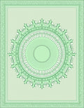 Mandala Floral Green Ornate Rug