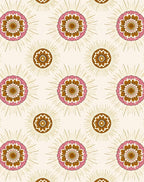 Radiant Floral Motif Pattern Design Rug