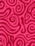 Bold Swirls Pattern Rug