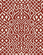 Intricate Lattice Interlocking Geometric Design Rug
