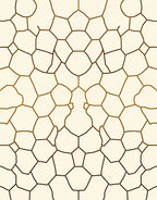 Organic Geometric Pattern Rug