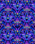 Vibrant Floral Art Nouveau Pattern Rug