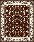 Baroque Damask Pattern Rug