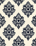 Classic Damask Pattern Design Rug