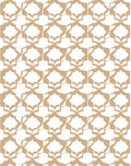 Geometric Abstract Tan Print Rug