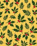 Holly Berry Festive Pattern Rug