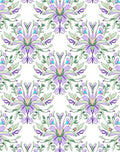 Floral Symmetry Inspired Design Rug