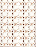 Elegant Floral Swirls Geometric Pattern Rug