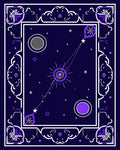 Celestial Starburst Geometric Pattern Rug