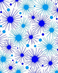 Radiant Starburst Pattern with Circles Rug