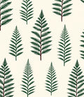 Forest Fern Pattern Rug
