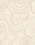 Creamy Lines Abstract Pattern Rug