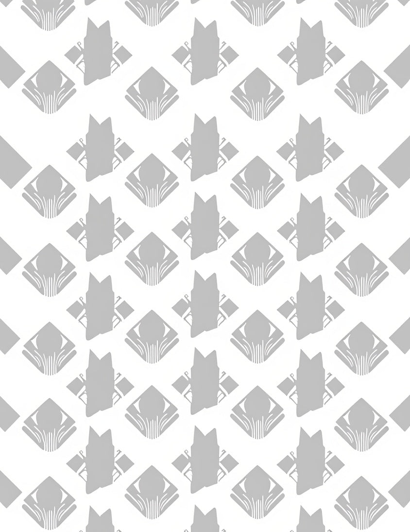 Modern Geometric Diamond Tribal Pattern Rug