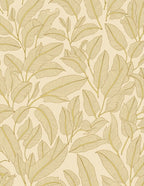 Golden Leaf Pattern Design Rug