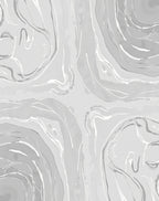 Marble Swirl Abstract Design Rug